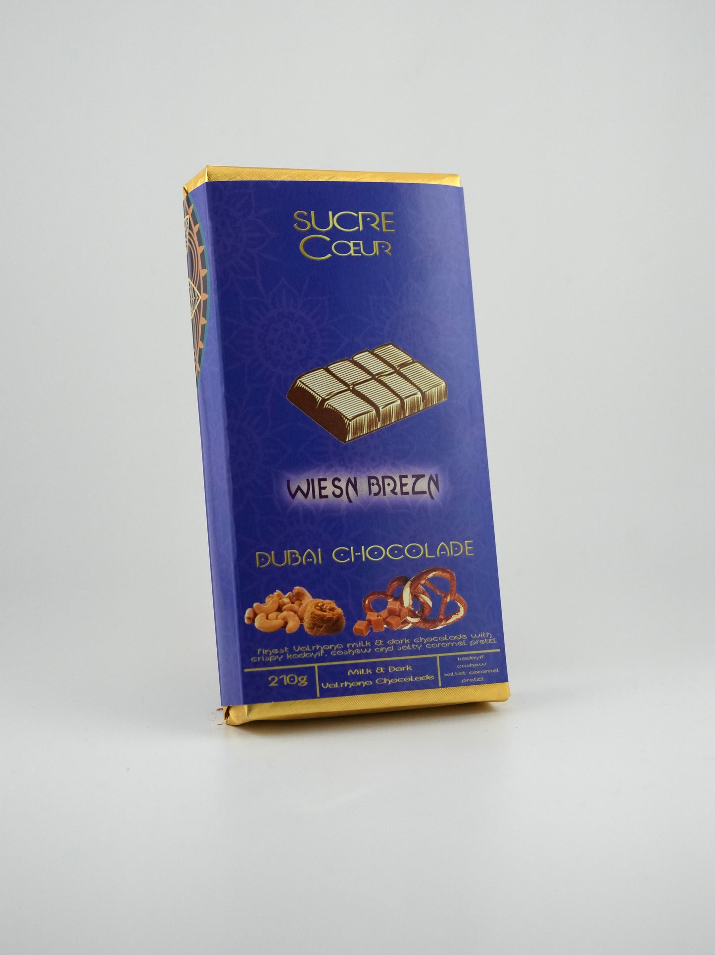 DUBAI Schokolade Wiesn Brezn(Karamelisierte Salzbretzel & Cashew) - Limited Edition